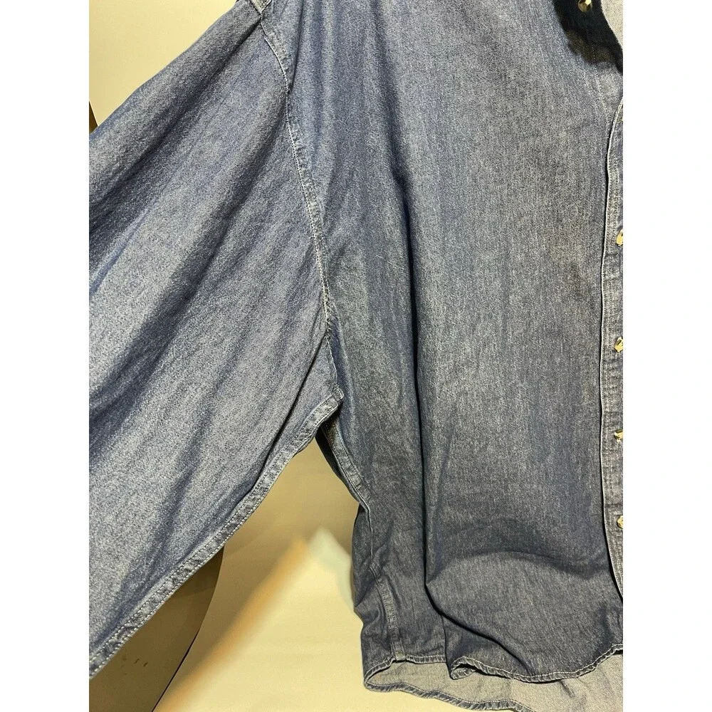 Port And Company Men’s Jean Shirt Size 5X - Picture 4 of 5